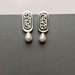 Sterling Silver Pearl Drop Earrings